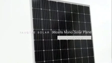 Yangtze 25 ans de garantie Mono 550W Prix du panneau de cellules solaires PV