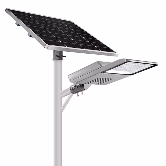 Tout en deux lampadaire solaire LED 30W